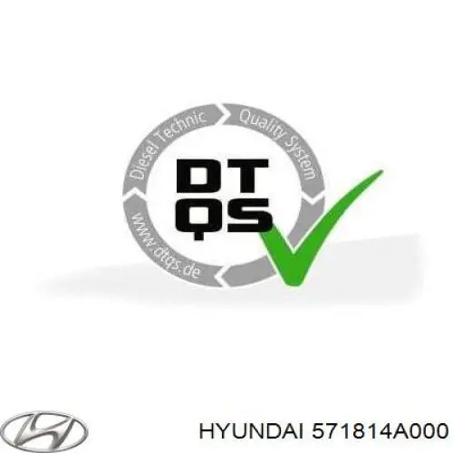 Do koszyka 571814A000 Hyundai/Kia Pas napędowy mechanizmów