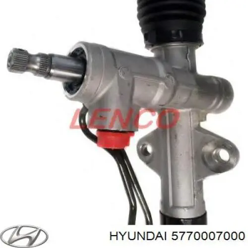 Listwa kierownicza (maglownica) Hyundai/Kia 5770007000 cena, od 114,07 USD