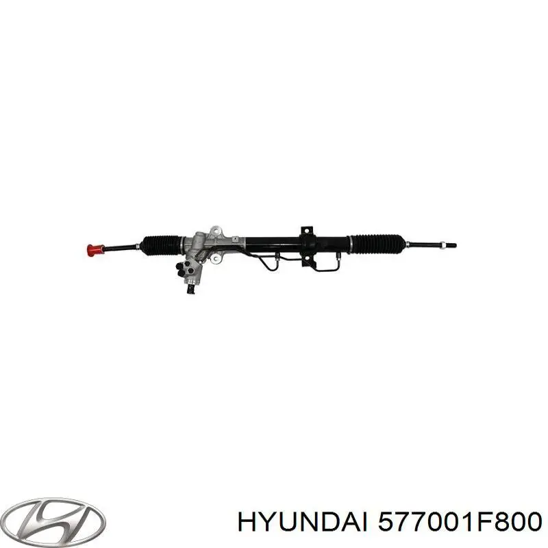 Do koszyka 577001F800 Hyundai/Kia Listwa kierownicza (maglownica)
