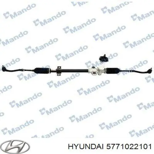 Do koszyka Listwa kierownicza (maglownica) Hyundai Accent I 