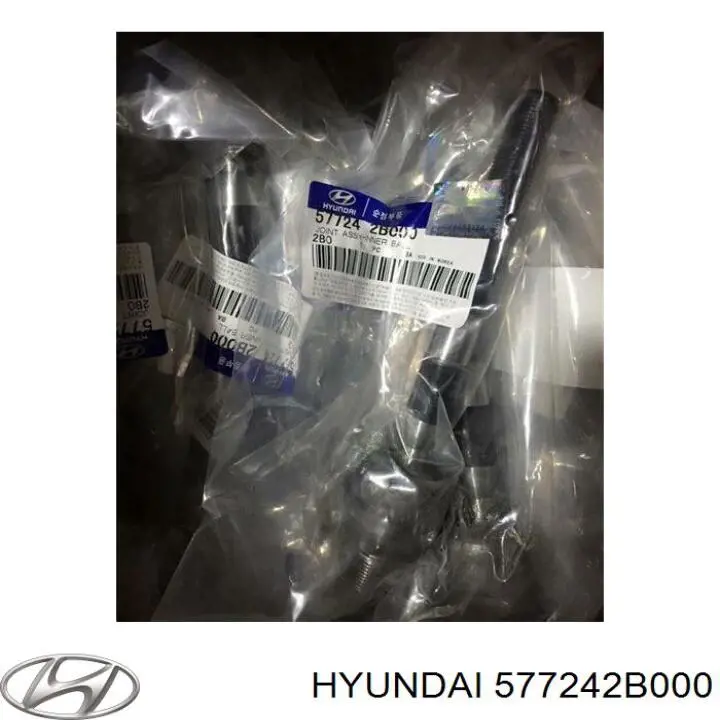 Do koszyka 577242B000 Hyundai/Kia Drążek kierowniczy