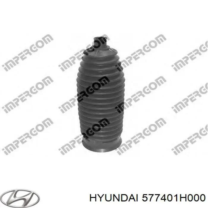 Osłona mechanizmu kierowniczego (maglownicy) 577401H000 Hyundai/Kia