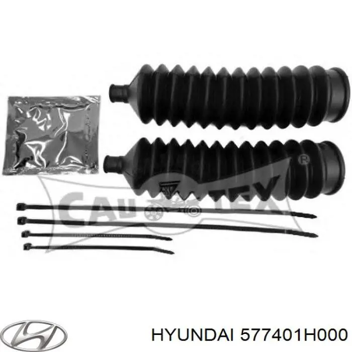 Osłona mechanizmu kierowniczego (maglownicy) Hyundai/Kia 577401H000 cena, od 9,75 USD