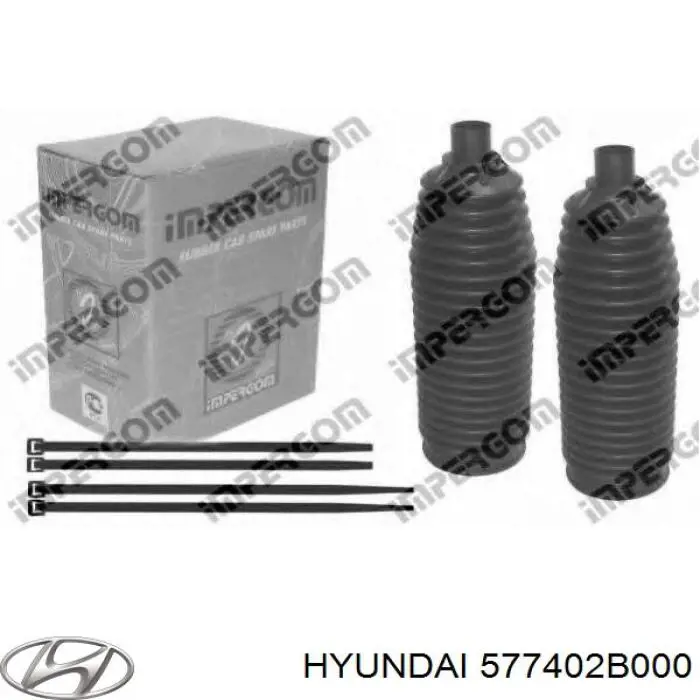Do koszyka 577402B000 Hyundai/Kia Osłona mechanizmu kierowniczego (maglownicy)