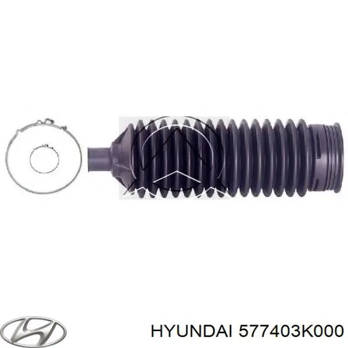 Osłona mechanizmu kierowniczego (maglownicy) Hyundai/Kia 577403K000 cena, od 5,70 USD