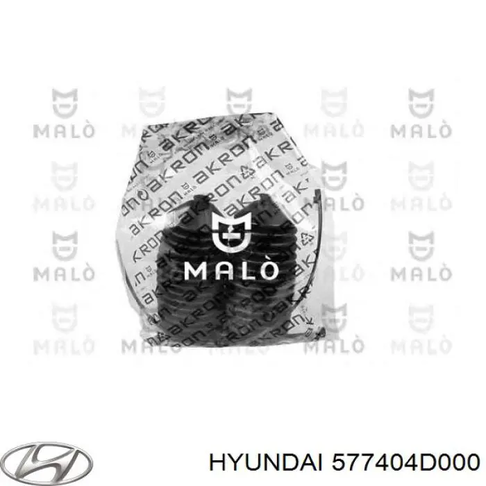 Do koszyka 577404D000 Hyundai/Kia Osłona mechanizmu kierowniczego (maglownicy)