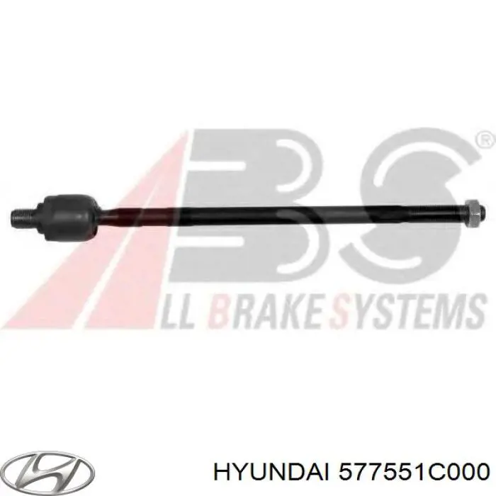 Drążek kierowniczy Hyundai/Kia 577551C000 cena, od 15,61 USD