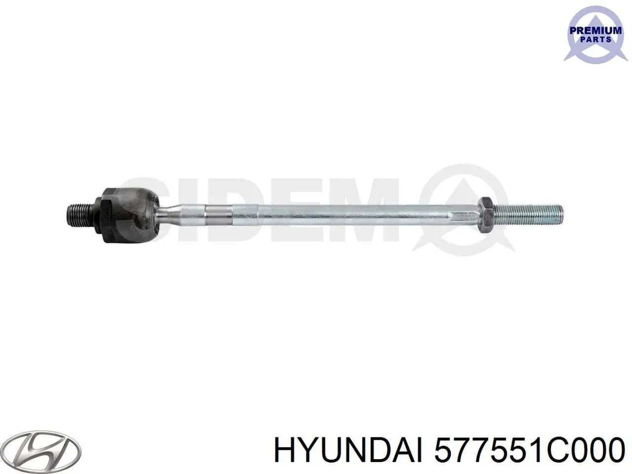 Do koszyka 577551C000 Hyundai/Kia Drążek kierowniczy