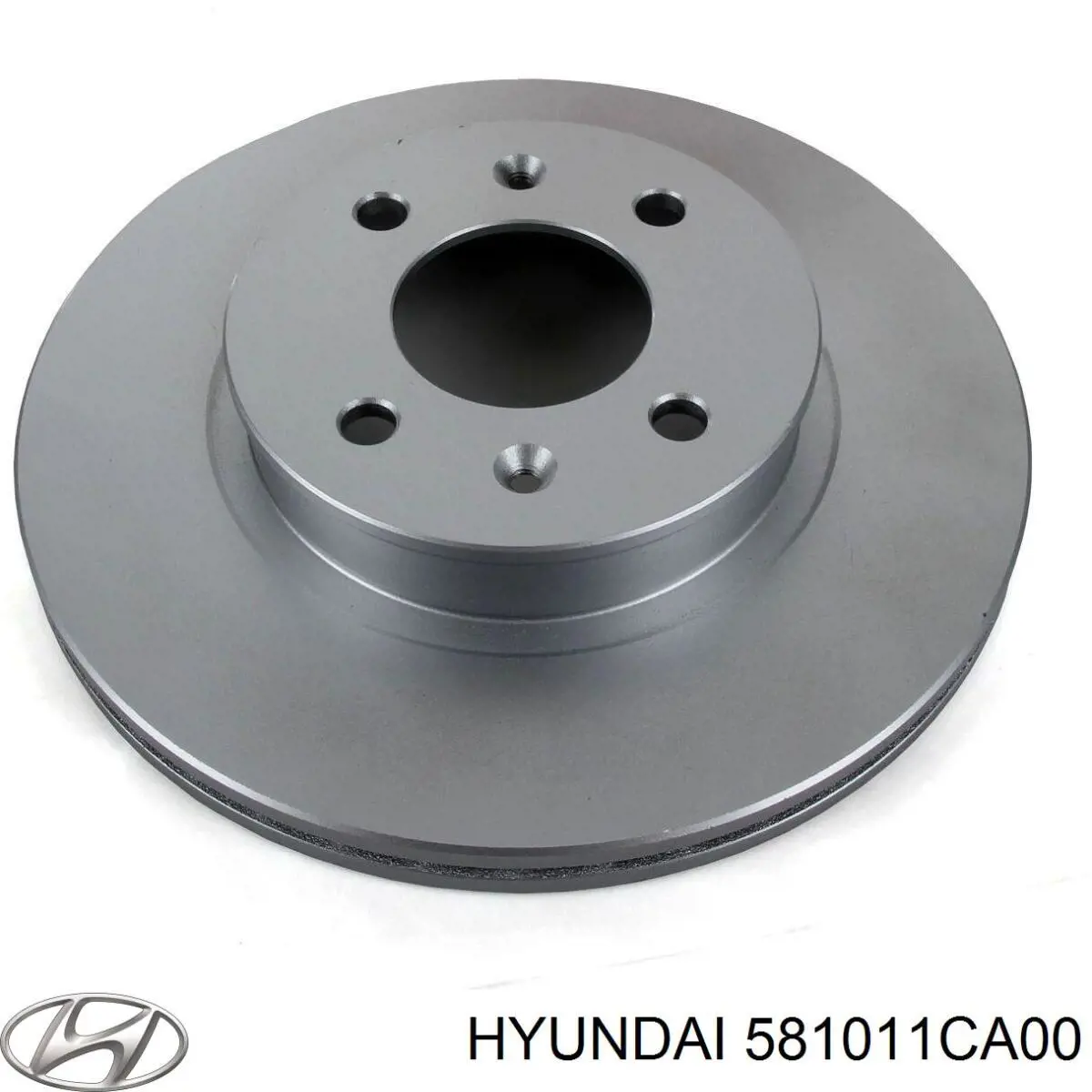 Klocki hamulcowe przednie tarczowe 581011CA00 Hyundai/Kia