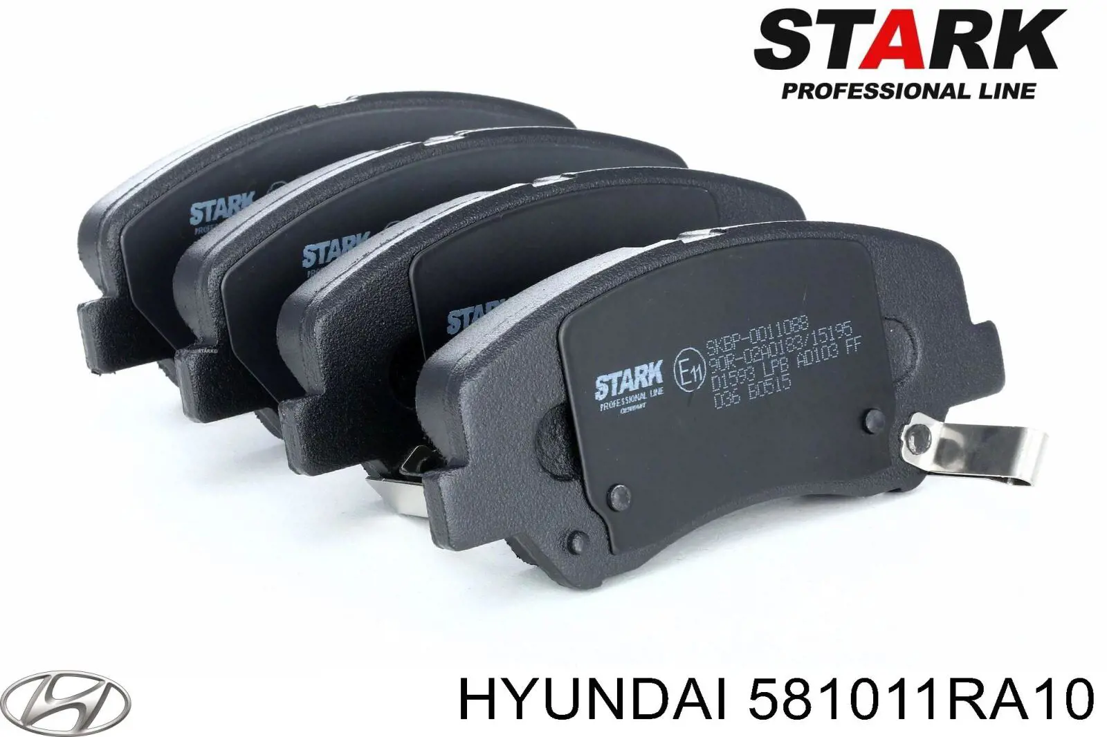 Klocki hamulcowe przednie tarczowe Hyundai/Kia 581011RA10 cena, od 32,94 USD