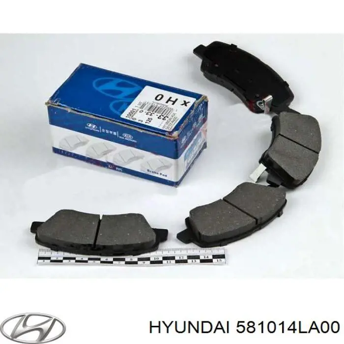 581014LA00 Hyundai/Kia Klocki hamulcowe przednie tarczowe
