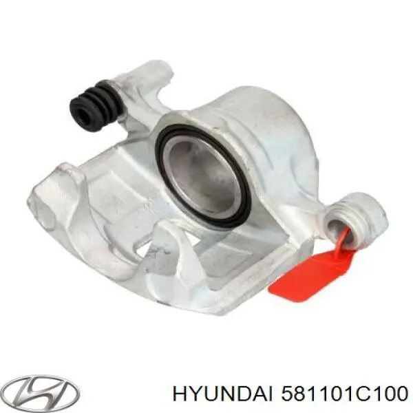581101C100 Hyundai/Kia Zacisk hamulcowy przedni lewy