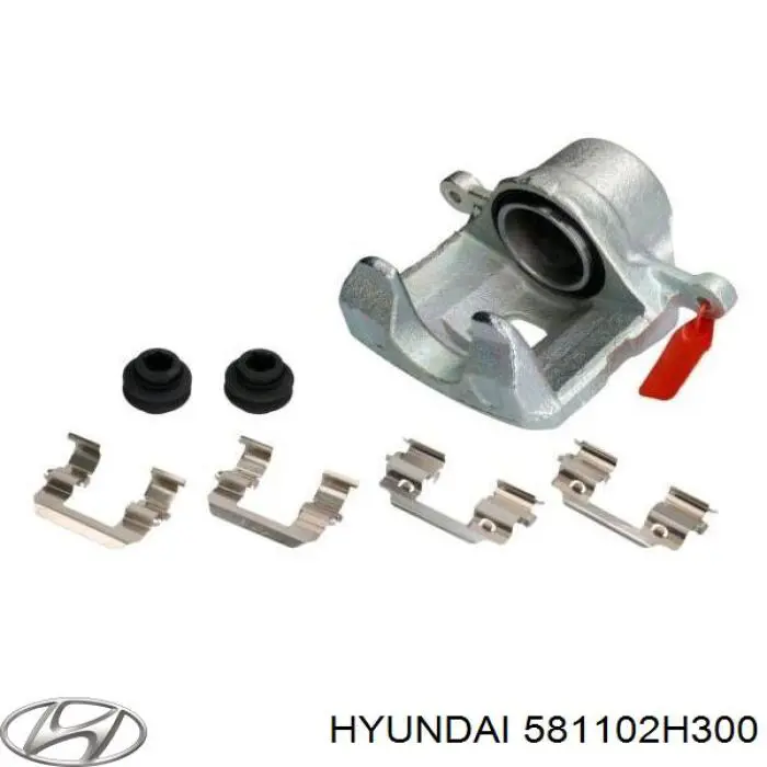 Zacisk hamulcowy przedni lewy Hyundai/Kia 581102H300 cena, od 68,10 USD