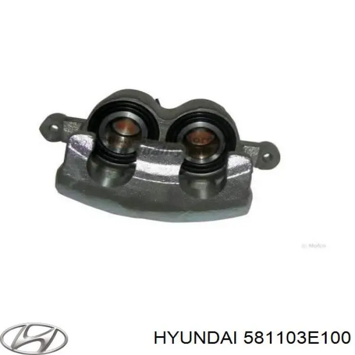 581103E100 Hyundai/Kia Zacisk hamulcowy przedni lewy