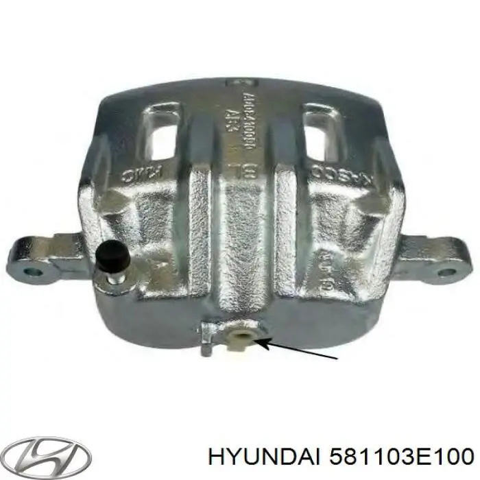 Zacisk hamulcowy przedni lewy Hyundai/Kia 581103E100 cena, od 64,70 USD