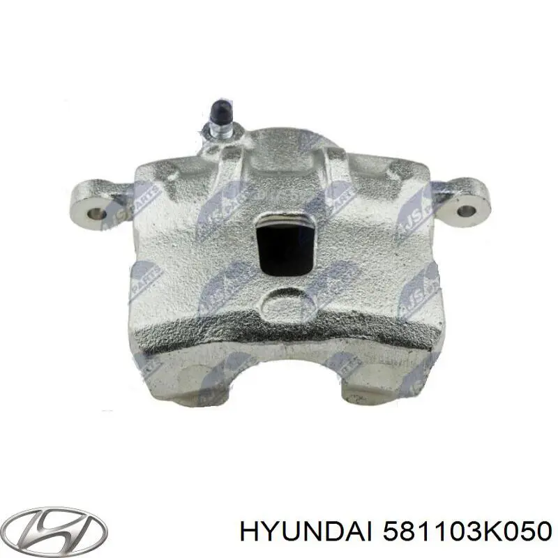 Do koszyka 581103K050 Hyundai/Kia Zacisk hamulcowy przedni lewy