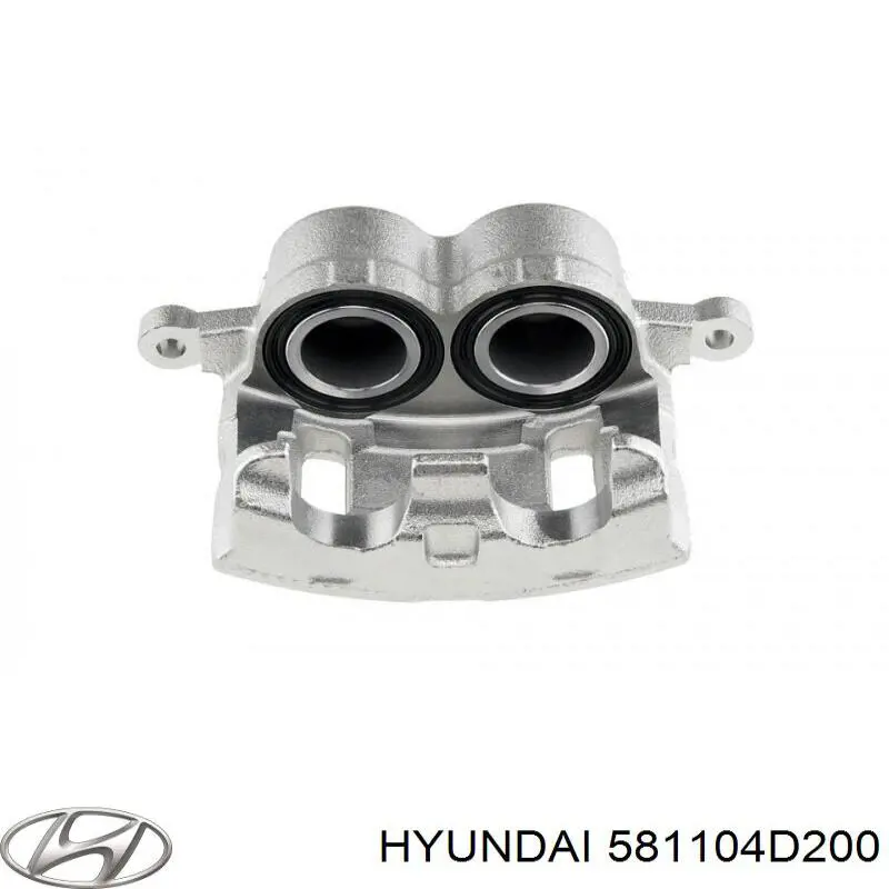 581104D200 Hyundai/Kia Zacisk hamulcowy przedni lewy