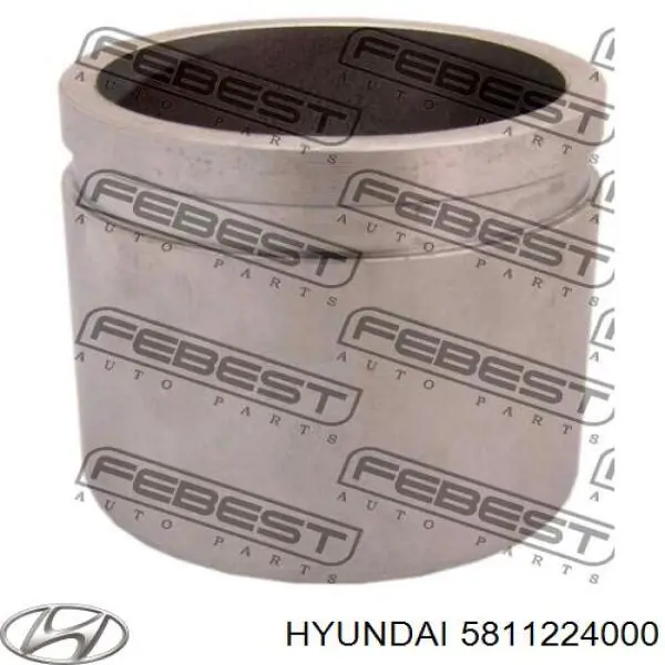 5811224000 Hyundai/Kia tłoczek zacisku hamulcowego przedniego