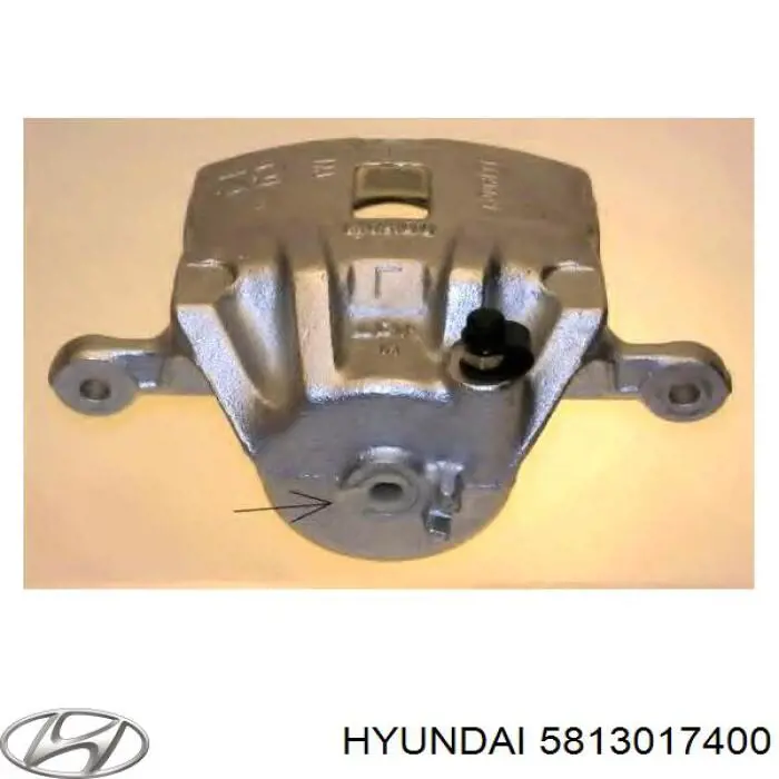 5813017400 Hyundai/Kia zacisk hamulcowy przedni prawy