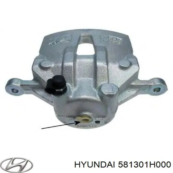 581301H000 Hyundai/Kia Zacisk hamulcowy przedni prawy