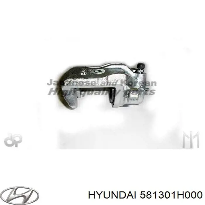 Do koszyka 581301H000 Hyundai/Kia Zacisk hamulcowy przedni prawy