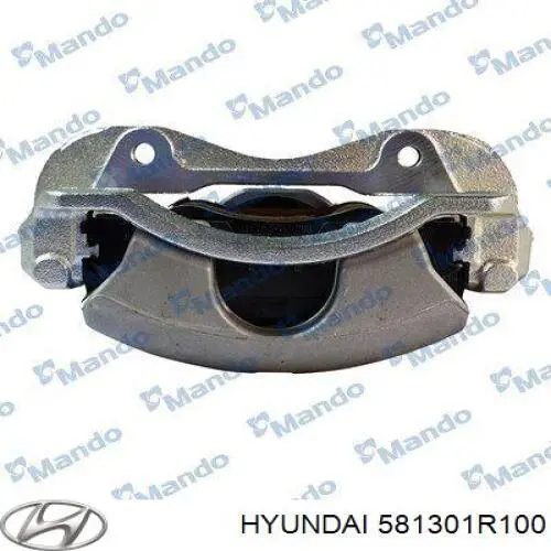 581301R100 Hyundai/Kia zacisk hamulcowy przedni prawy