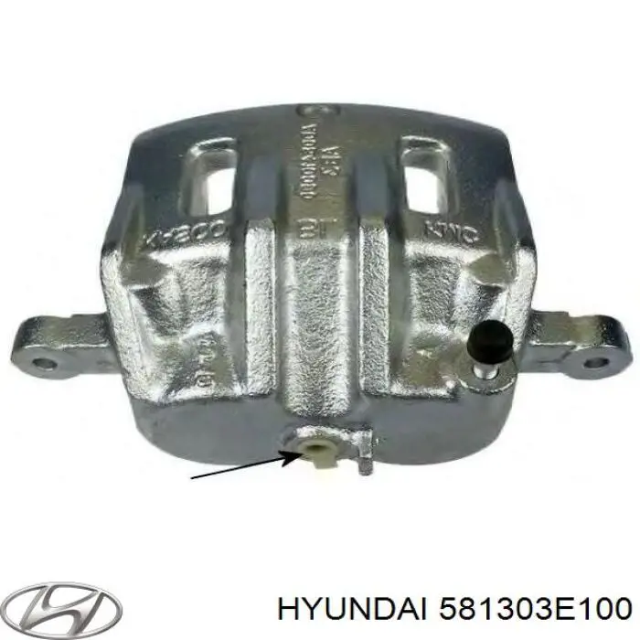 Zacisk hamulcowy przedni prawy Hyundai/Kia 581303E100 cena, od 64,70 USD