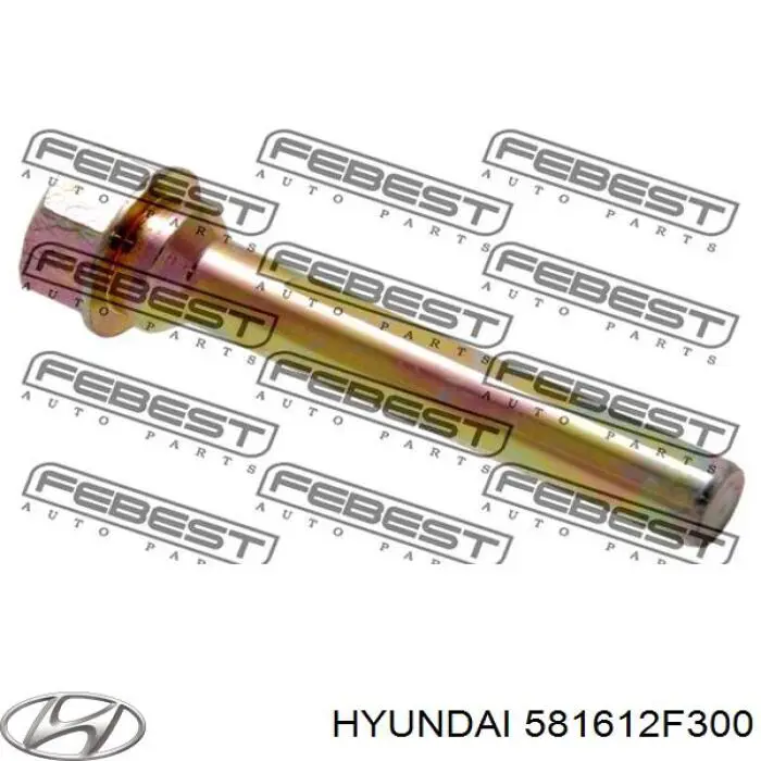 581612F300 Hyundai/Kia prowadnica zacisku przedniego dolna