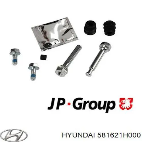 Prowadnica zacisku przedniego dolna Hyundai/Kia 581621H000 cena, od 7,46 USD