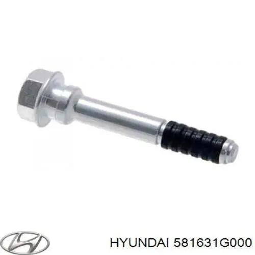 Do koszyka 581631G000 Hyundai/Kia Zestaw naprawczy zacisku hamulcowego przedniego
