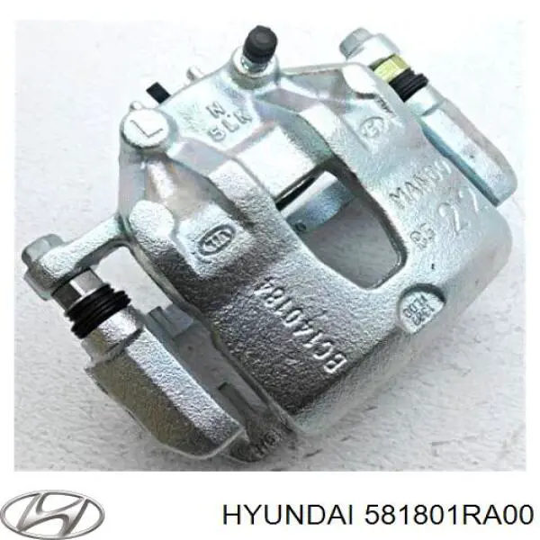 581801RA00 Hyundai/Kia Zacisk hamulcowy przedni lewy
