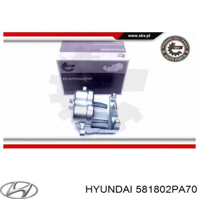 Zacisk hamulcowy przedni lewy Hyundai/Kia 581802PA70 cena, od 66,40 USD