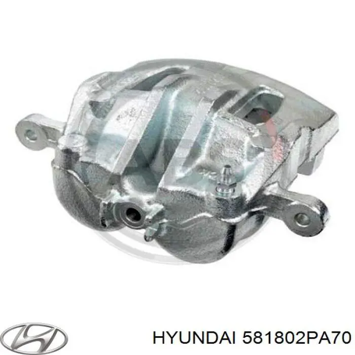 Do koszyka 581802PA70 Hyundai/Kia Zacisk hamulcowy przedni lewy
