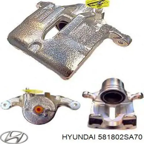 Zacisk hamulcowy przedni lewy Hyundai/Kia 581802SA70 cena, od 87,16 USD