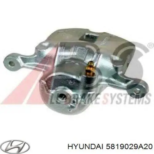 Do koszyka 5819029A20 Hyundai/Kia Zacisk hamulcowy przedni prawy