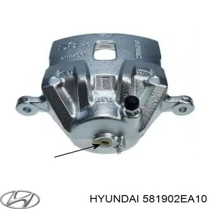 581902EA10 Hyundai/Kia Zacisk hamulcowy przedni prawy