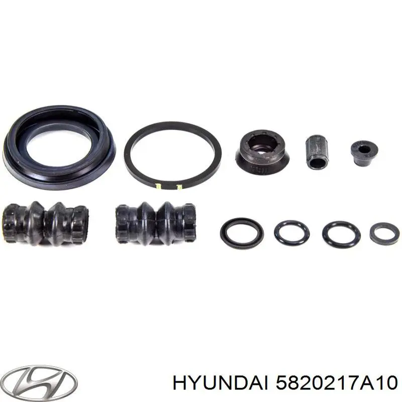 5820217A10 Hyundai/Kia Zestaw naprawczy zacisku hamulcowego tylnego