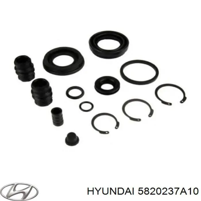 Zestaw naprawczy zacisku hamulcowego tylnego Hyundai/Kia 5820237A10 cena, od 4,01 USD