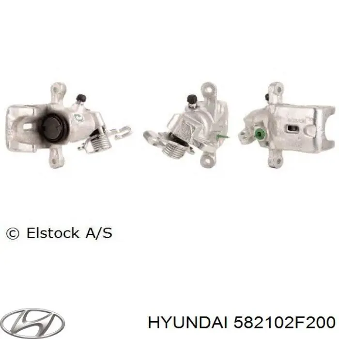 Do koszyka 582102F200 Hyundai/Kia Zacisk hamulcowy tylny lewy