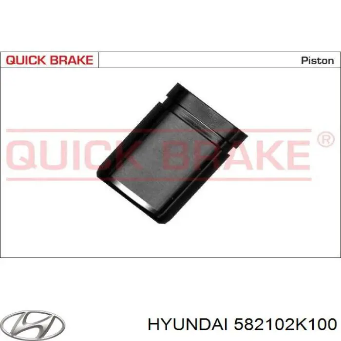582102K100 Hyundai/Kia Zacisk hamulcowy tylny lewy