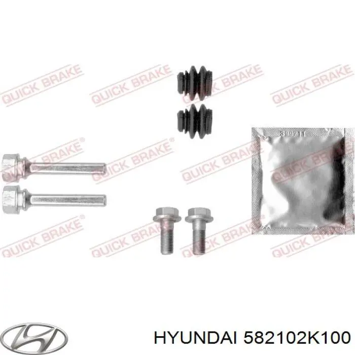 Zacisk hamulcowy tylny lewy Hyundai/Kia 582102K100 cena, od 52,27 USD