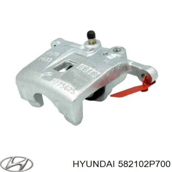 Do koszyka 582102P700 Hyundai/Kia Zacisk hamulcowy tylny lewy