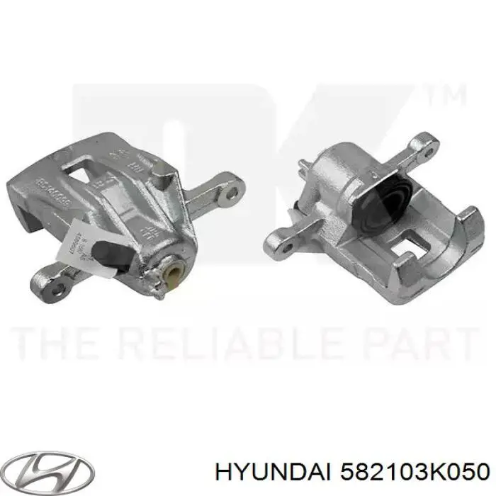 582103K050 Hyundai/Kia Zacisk hamulcowy tylny lewy