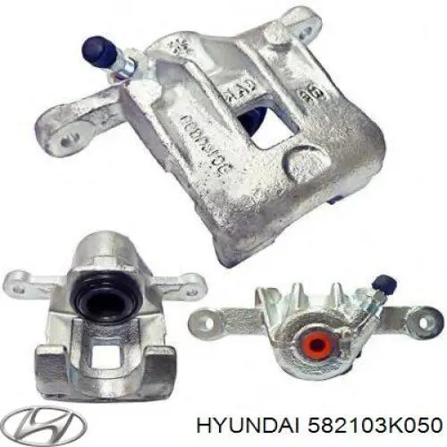 Zacisk hamulcowy tylny lewy 582103K050 Hyundai/Kia