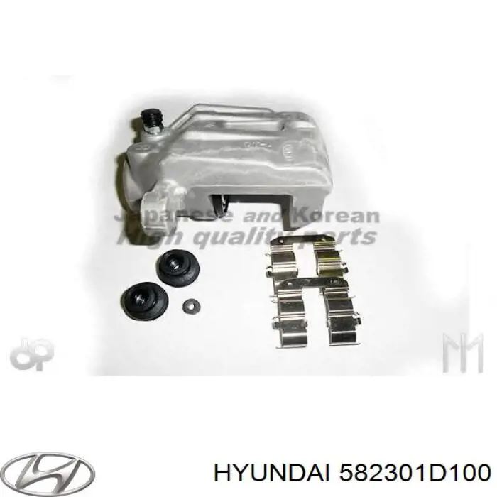 582301D100 Hyundai/Kia Zacisk hamulcowy tylny prawy