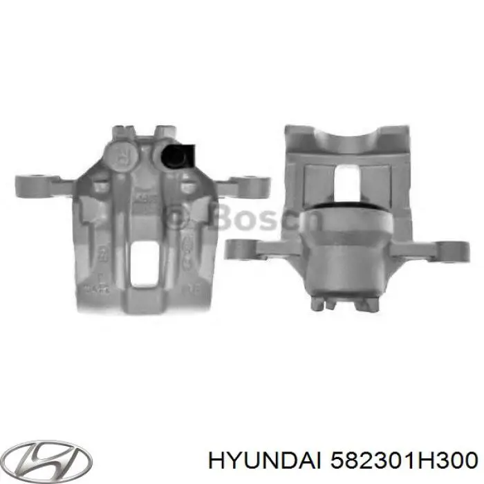 Do koszyka 582301H300 Hyundai/Kia Zacisk hamulcowy tylny prawy