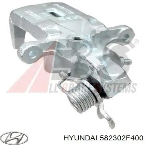 Zacisk hamulcowy tylny prawy Hyundai/Kia 582302F400 cena, od 95,34 USD