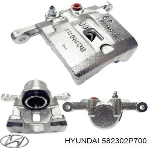 Zacisk hamulcowy tylny prawy Hyundai/Kia 582302P700 cena, od 45,68 USD