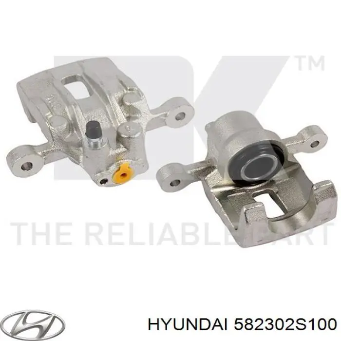 Zacisk hamulcowy tylny prawy Hyundai/Kia 582302S100 cena, od 284,01 USD