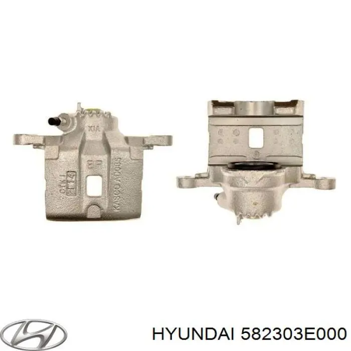 Do koszyka 582303E000 Hyundai/Kia Zacisk hamulcowy tylny prawy